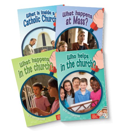 Little Catholic Explorers: The Church Set of 4 Books