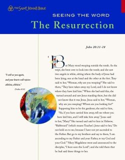 Seeing the Word Series 1 The Resurrection Pack of 10 Leaflets Saint Johns Bible