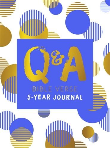 Q & A Bible Verse 5-Year Journal (blue edition)