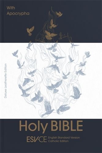ESV Holy Bible with Apocrypha, Anglicized Deluxe Leatherette Edition (English Standard Version)