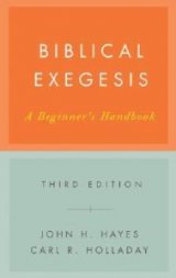 Biblical Exegesis: A Beginner's Handbook Third Edition