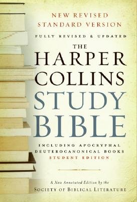 HarperCollins Study Bible NRSV Fully Revised And Updated including Apocryphal Deuterocanonical Books Student edition Paperback