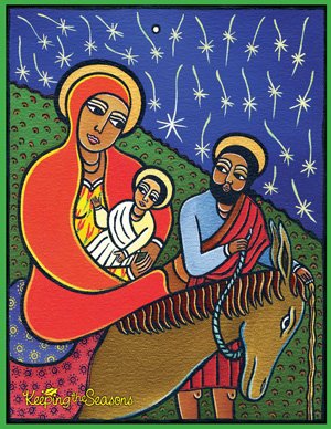 Keeping the Seasons Holy Family Poster