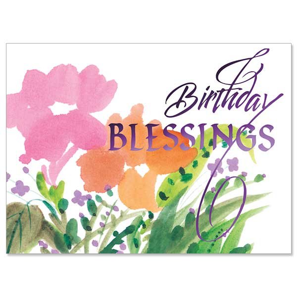 Birthday Blessings- Joy Birthday Card pack of 10
