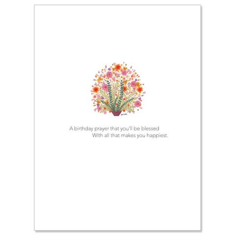 A Birthday Prayer That You'll Be Blessed - Birthday Card pack 10