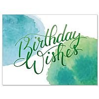 Birthday Wishes Celebrating You Birthday Card pack of 10