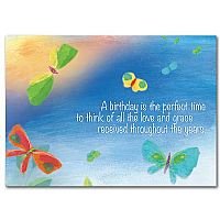 A Birthday Is the Perfect Time Birthday Card pack of 5