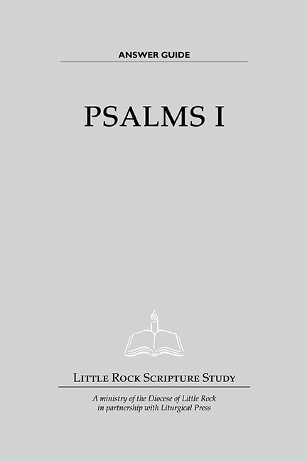 Psalms I Answer Guide 